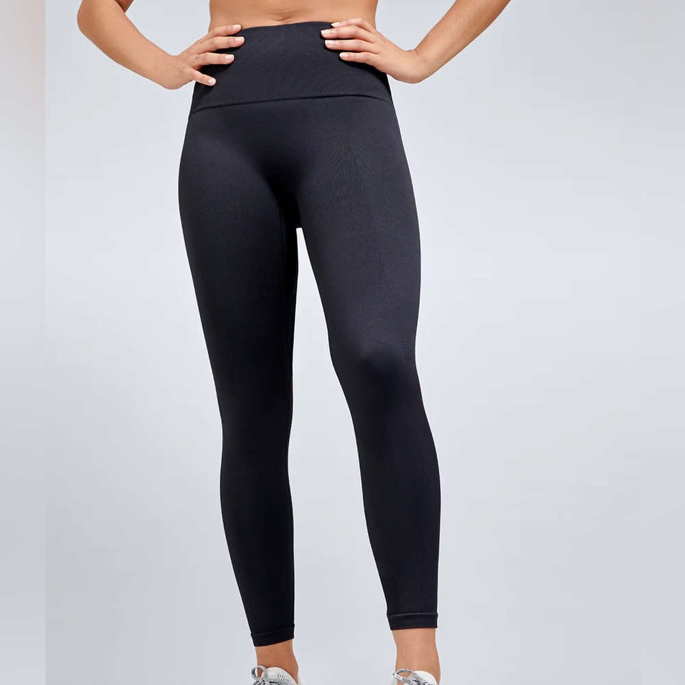 High-Waist Black Leggings for Women